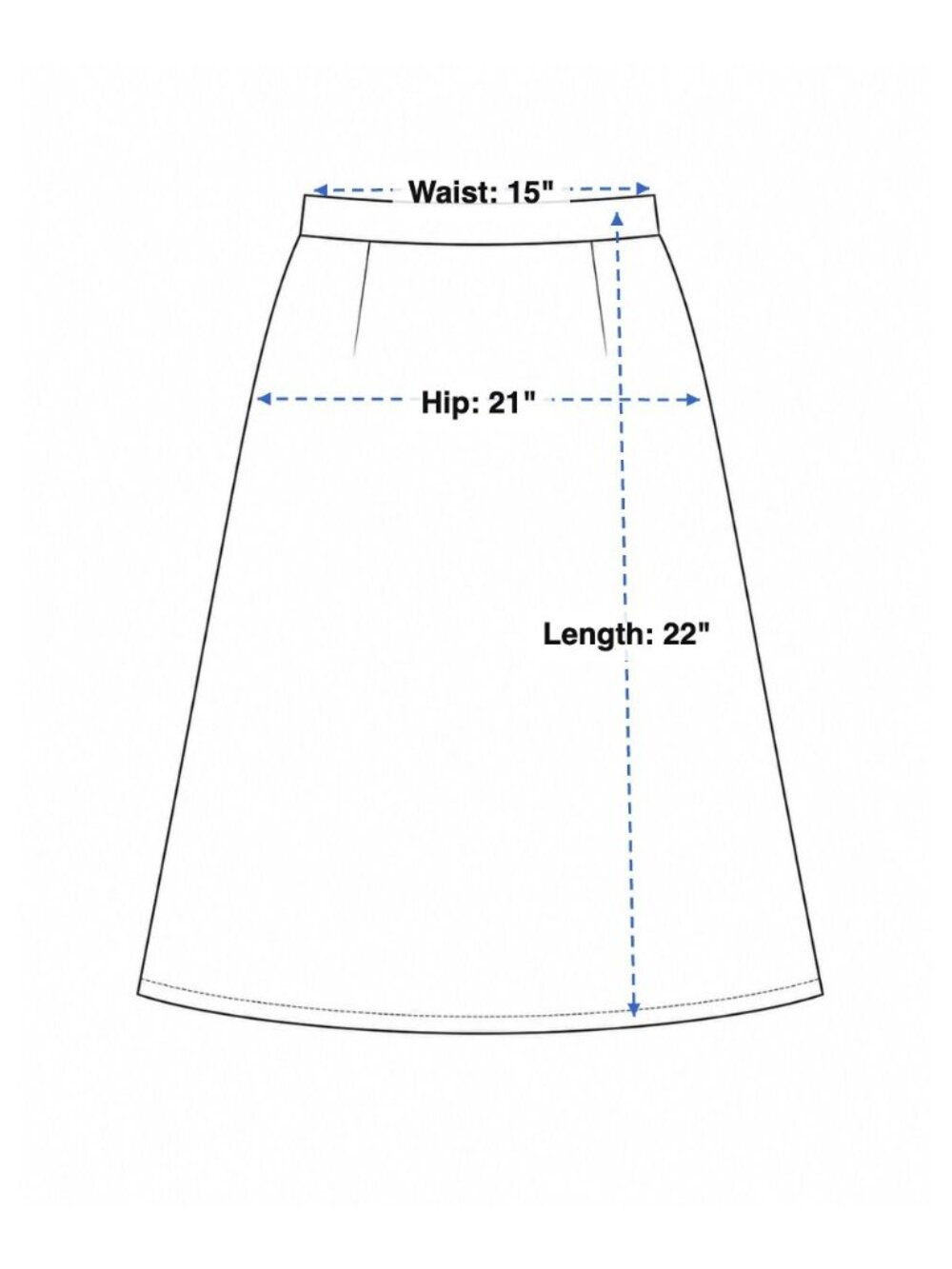 Plaid Wool Skirt 14 Womens Preppy Schoolgirl Y2K Blue Brown 90s Look Winter Knee - Picture 6 of 6